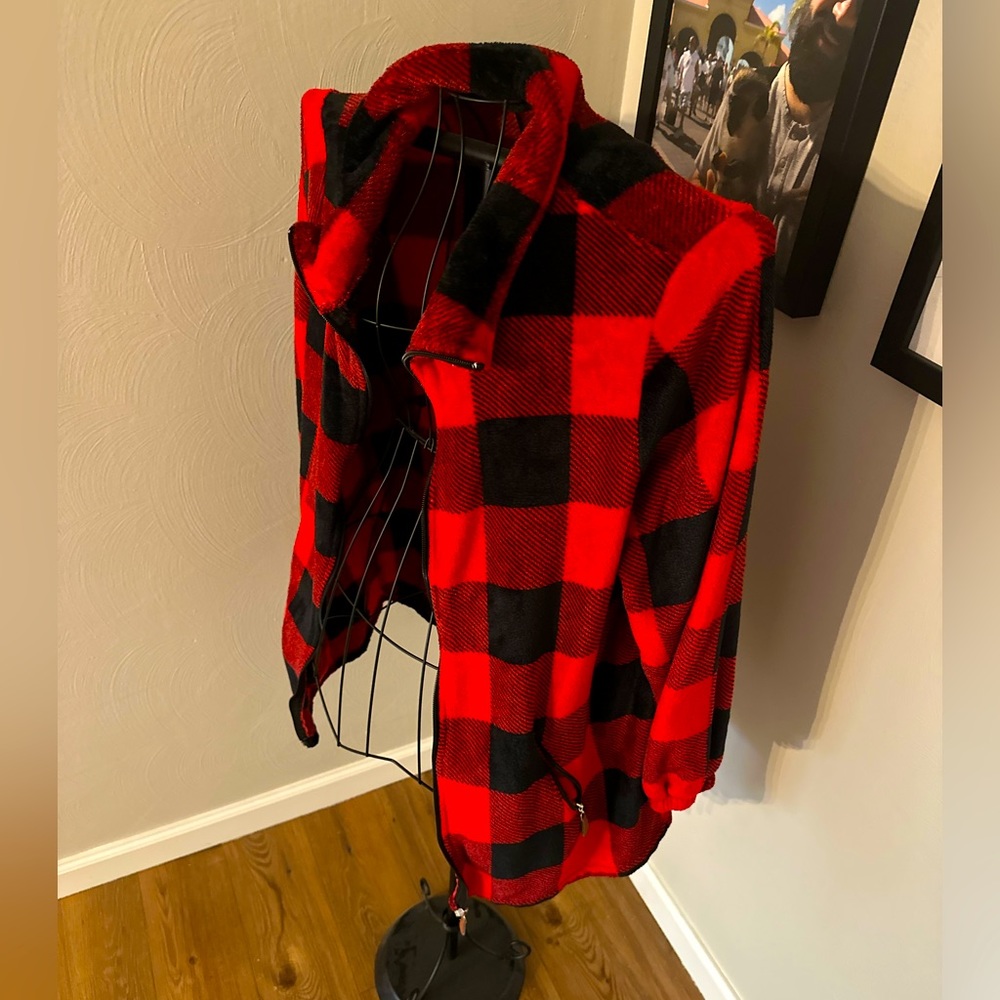 Size large - soft fall shacket